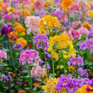 Colorful Rapeseed Flower Seeds