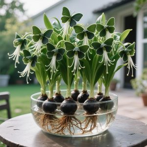 Phalaenopsis Lantern Flower Bulbs - Dark Green